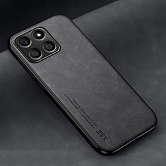 Funda Lujo Cuero Carcasa DY1 para Huawei Honor X8b Negro