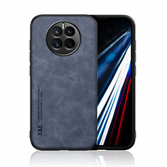 Funda Lujo Cuero Carcasa DY1 para Huawei Mate 50 Azul