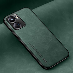 Funda Lujo Cuero Carcasa DY1 para Huawei Nova 10 SE Verde