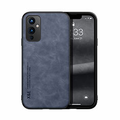 Funda Lujo Cuero Carcasa DY1 para OnePlus 9 5G Azul