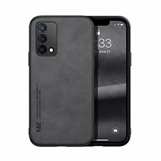 Funda Lujo Cuero Carcasa DY1 para Oppo A95 4G Negro