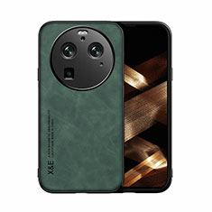 Funda Lujo Cuero Carcasa DY1 para Oppo Find X6 Pro 5G Verde