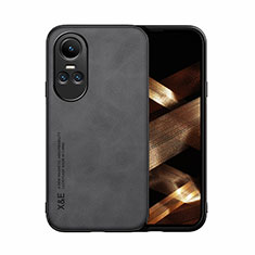 Funda Lujo Cuero Carcasa DY1 para Oppo Reno10 5G Negro