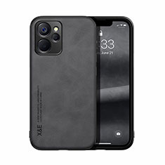 Funda Lujo Cuero Carcasa DY1 para Realme 10T 5G Negro