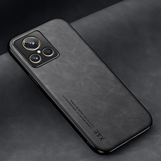 Funda Lujo Cuero Carcasa DY1 para Realme GT2 Master Explorer Negro