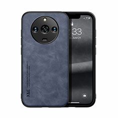 Funda Lujo Cuero Carcasa DY1 para Realme Narzo 60 5G Azul