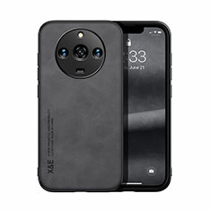 Funda Lujo Cuero Carcasa DY1 para Realme Narzo 60 5G Negro