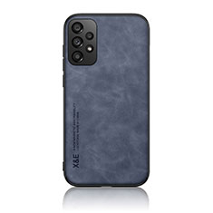 Funda Lujo Cuero Carcasa DY1 para Samsung Galaxy A13 4G Azul