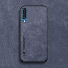 Funda Lujo Cuero Carcasa DY1 para Samsung Galaxy A30S Azul