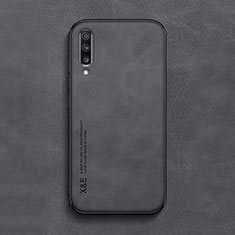 Funda Lujo Cuero Carcasa DY1 para Samsung Galaxy A70 Negro