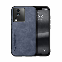 Funda Lujo Cuero Carcasa DY1 para Vivo iQOO Neo7 SE Azul