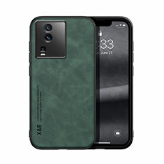 Funda Lujo Cuero Carcasa DY1 para Vivo iQOO Neo7 SE Verde