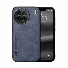 Funda Lujo Cuero Carcasa DY1 para Vivo X90 5G Azul