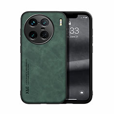 Funda Lujo Cuero Carcasa DY1 para Vivo X90 Pro+ Plus 5G Verde