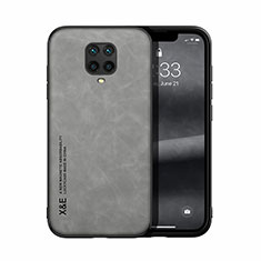 Funda Lujo Cuero Carcasa DY1 para Xiaomi Poco M2 Pro Gris