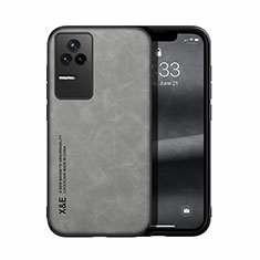 Funda Lujo Cuero Carcasa DY1 para Xiaomi Redmi K50 Pro 5G Gris