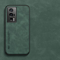 Funda Lujo Cuero Carcasa DY1 para Xiaomi Redmi K60 5G Verde