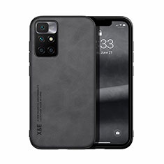 Funda Lujo Cuero Carcasa DY1 para Xiaomi Redmi Note 11 4G (2021) Negro