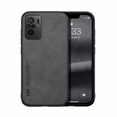 Funda Lujo Cuero Carcasa DY1 para Xiaomi Redmi Note 11 SE India 4G Negro