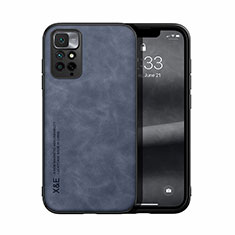 Funda Lujo Cuero Carcasa DY1 para Xiaomi Redmi Note 11S 4G Azul