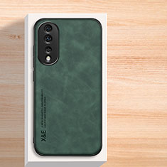 Funda Lujo Cuero Carcasa DY2 para Huawei Honor 80 Pro 5G Verde