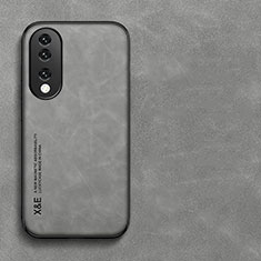 Funda Lujo Cuero Carcasa DY2 para Huawei Honor 90 5G Gris