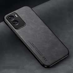 Funda Lujo Cuero Carcasa DY2 para Huawei Honor 90 Lite 5G Negro