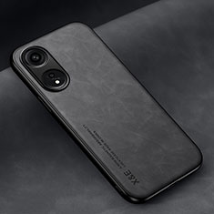 Funda Lujo Cuero Carcasa DY2 para Huawei Honor X5 Plus Negro