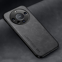 Funda Lujo Cuero Carcasa DY2 para Huawei Mate 60 Pro Negro