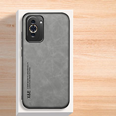 Funda Lujo Cuero Carcasa DY2 para Huawei Nova 10 Gris