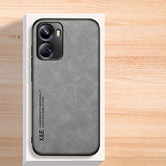 Funda Lujo Cuero Carcasa DY2 para Huawei Nova 10 SE Gris