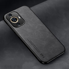 Funda Lujo Cuero Carcasa DY2 para Huawei Nova 11 Negro