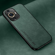 Funda Lujo Cuero Carcasa DY2 para Huawei Nova 11 Verde