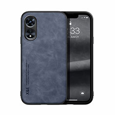 Funda Lujo Cuero Carcasa DY2 para Oppo A1 5G Azul