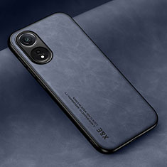 Funda Lujo Cuero Carcasa DY2 para Oppo A78 4G Azul