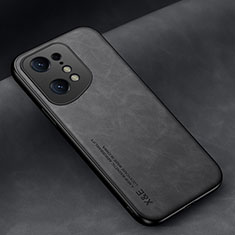 Funda Lujo Cuero Carcasa DY2 para Oppo Find X5 5G Negro