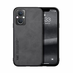 Funda Lujo Cuero Carcasa DY2 para Oppo Reno8 Lite 5G Negro