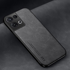 Funda Lujo Cuero Carcasa DY2 para Oppo Reno9 5G Negro