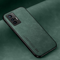 Funda Lujo Cuero Carcasa DY2 para Vivo X70t Verde