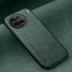 Funda Lujo Cuero Carcasa DY2 para Vivo X90 5G Verde