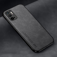 Funda Lujo Cuero Carcasa DY2 para Xiaomi Redmi Note 10 5G Negro