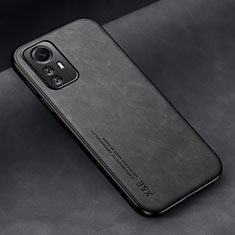 Funda Lujo Cuero Carcasa DY2 para Xiaomi Redmi Note 12S Negro