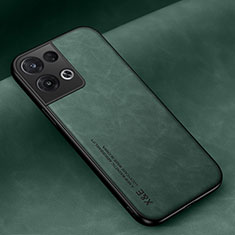 Funda Lujo Cuero Carcasa DY2 para Xiaomi Redmi Note 13 Pro 5G Verde