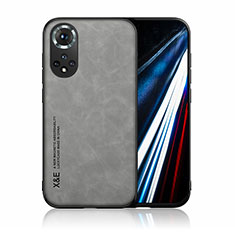 Funda Lujo Cuero Carcasa DY3 para Huawei Honor 50 Pro 5G Gris