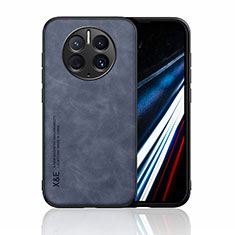 Funda Lujo Cuero Carcasa DY3 para Huawei Mate 50 Pro Azul