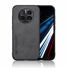 Funda Lujo Cuero Carcasa DY3 para Huawei Mate 50 Pro Negro