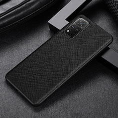 Funda Lujo Cuero Carcasa GS1 para Huawei Honor V40 5G Negro