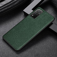 Funda Lujo Cuero Carcasa GS1 para Huawei Honor V40 5G Verde