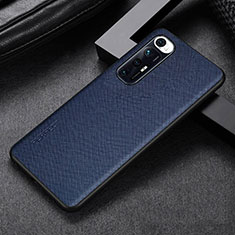 Funda Lujo Cuero Carcasa GS1 para Xiaomi Mi 10S 5G Azul