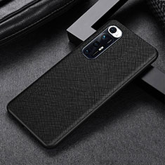 Funda Lujo Cuero Carcasa GS1 para Xiaomi Mi 10S 5G Negro